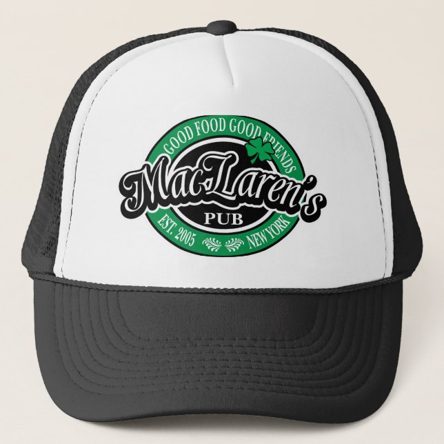 MacLaren's Pub Trucker Hat (Front)