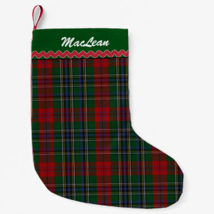 MacLean Clan Custom Christmas Stocking