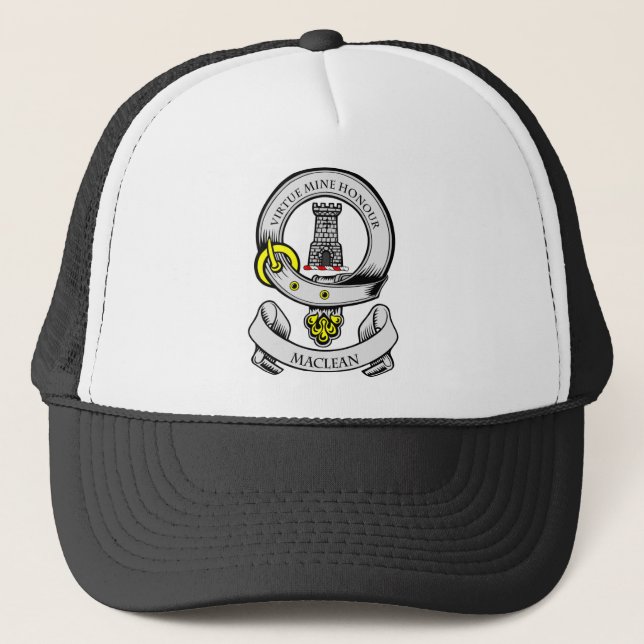 MACLEAN Coat of Arms Trucker Hat (Front)