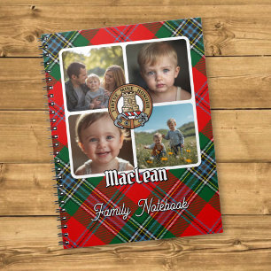 MacLean Family Photo Collage Notebook