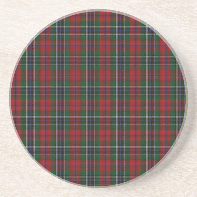 MacLean / McLean Clan Family Tartan Coaster (Front)