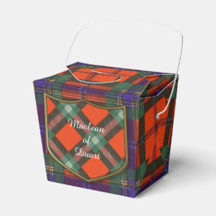 Maclean of Duart Plaid Scottish tartan Favour Box