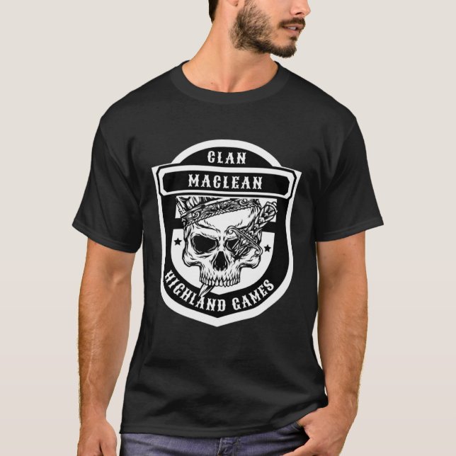 MacLean Scottish Clan Games T-Shirt (Front)