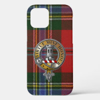 MacLean Tartan & Badge