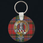 MacLean Tartan & Badge Key Ring<br><div class="desc">Perfect for the games,  or gift. Use the EDIT DESIGN button and TRANSFER THIS DESIGN to any one of more than 1000 different products. Customise with photo and add text to create a unique gift sure to be a hit at the family reunion or Highland Games.</div>