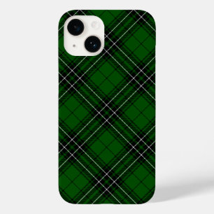 MacLean Tartan Green and Black Plaid Case-Mate iPhone 14 Case