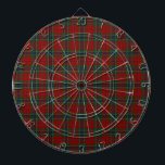 Maclean Tartan Scottish Modern MacLean of Duart Dartboard<br><div class="desc">Scottish clan MacLean tartan dartboard. This is the modern MacLean of Duart tartan which is one of the official MacLean clan tartans.</div>