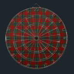 Maclean Tartan Scottish Modern MacLean of Duart Dartboard<br><div class="desc">Scottish clan MacLean tartan dartboard. This is the modern MacLean of Duart tartan which is one of the official MacLean clan tartans.</div>