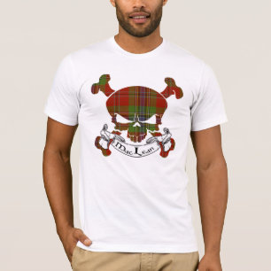 MacLean Tartan Skull T-Shirt