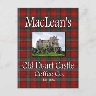 MacLean's Old Duart Castle Coffee Co. Postcard