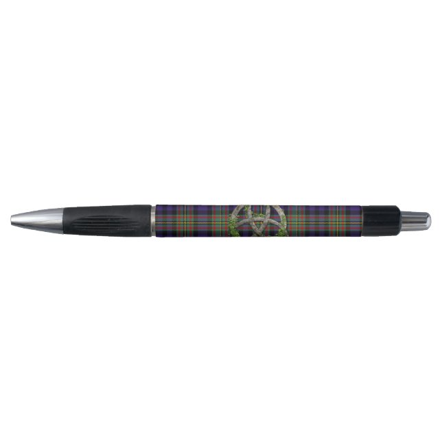 MacLellan Tartan And Celtic Trinity Knot (Front)