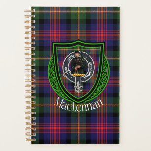 MacLennan Scottish Clan Tartan & Crest Planner