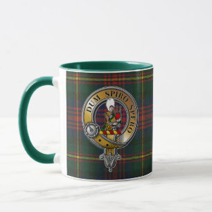 MacLennan Tartan & Badge Mug