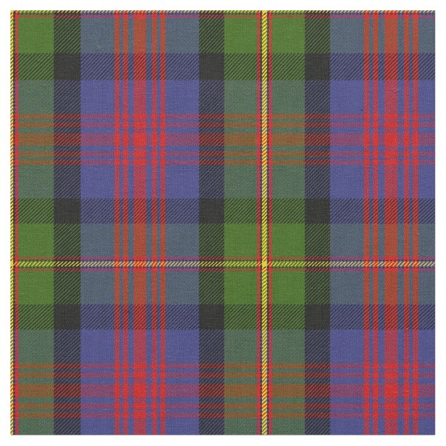 MacLennan Tartan Print Fabric (Close Up)