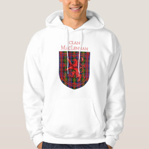MacLennan Tartan Scottish Plaid Lion Rampant Hoodie