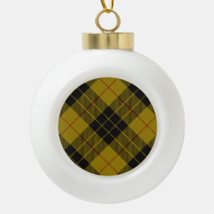 MacLeod Ceramic Ball Christmas Ornament