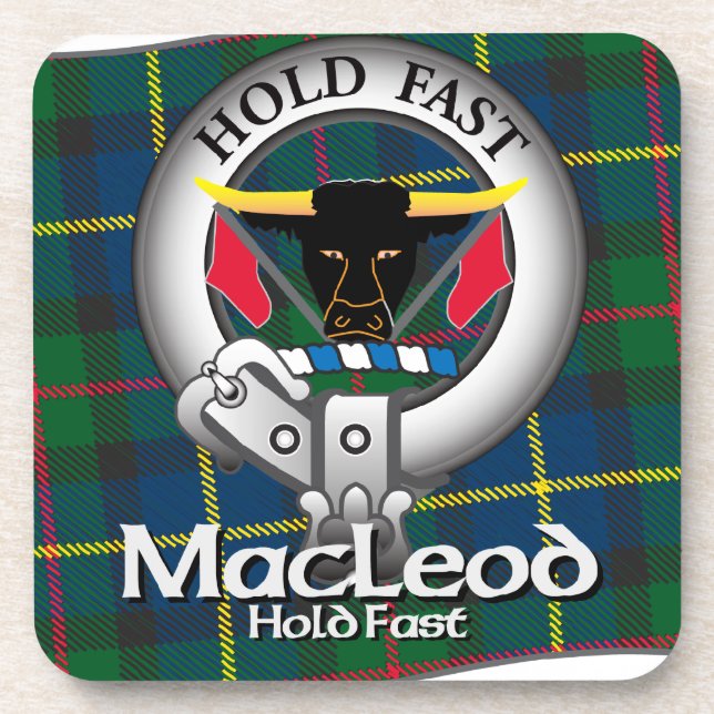 MacLeod Clan Coaster (Front)