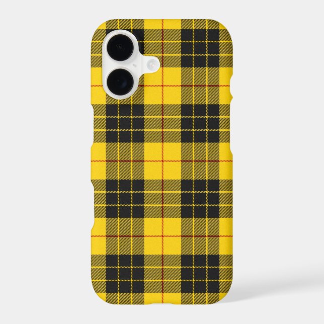 MacLeod Scottish Clan Tartan Plaid Pattern (Back)