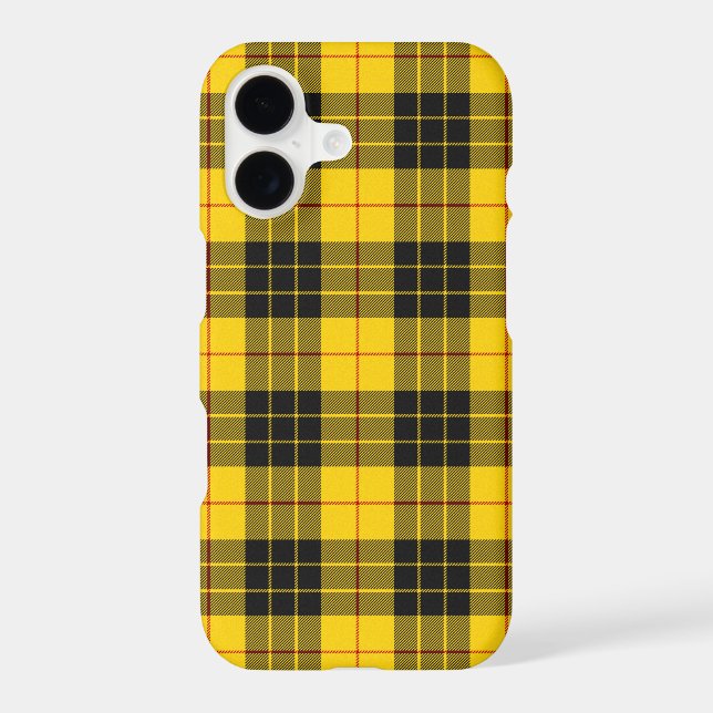 MacLeod Scottish Clan Tartan Plaid Pattern (Back)