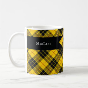 MacLeod Scottish Clan Tartan Plaid Pattern Coffee Mug
