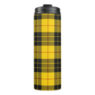 MacLeod Scottish Clan Tartan Plaid Pattern Thermal Tumbler