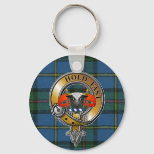 MacLeod Tartan & Badge Key Ring