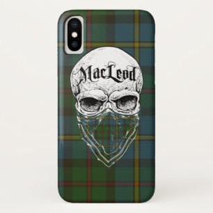 MacLeod Tartan Bandit iPhone X Case