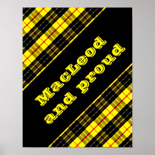 MacLeod Tartan Lewis Poster