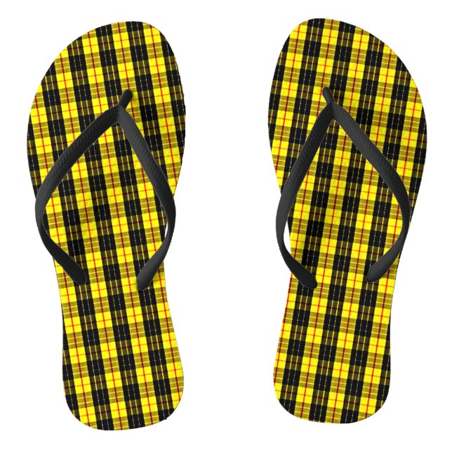 MacLeod Tartan Lewis Thongs (Footbed)