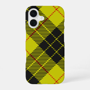 MacLeod tartan pattern iPhone 16 Case