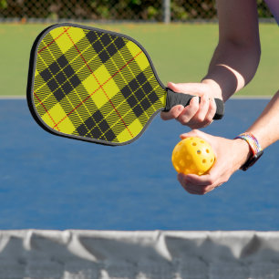 MacLeod tartan pattern Pickleball Paddle