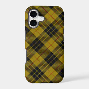 MacLeod tartan yellow black plaid