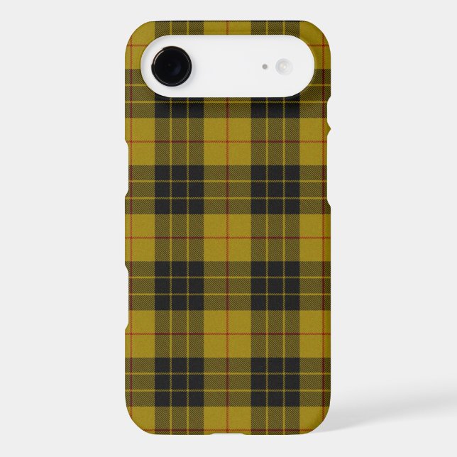 MacLeod tartan yellow black plaid (Back)