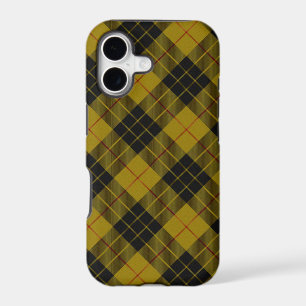 MacLeod tartan yellow black plaid