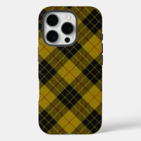 MacLeod tartan yellow black plaid