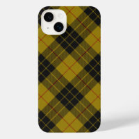 MacLeod tartan yellow black plaid