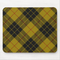 MacLeod tartan yellow black plaid