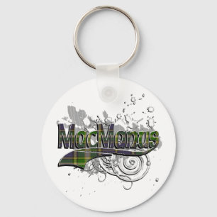 MacManus Tartan Grunge Key Ring