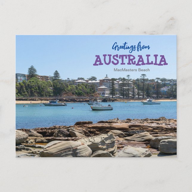  MacMasters Beach Australia Travel Postcard (Front)