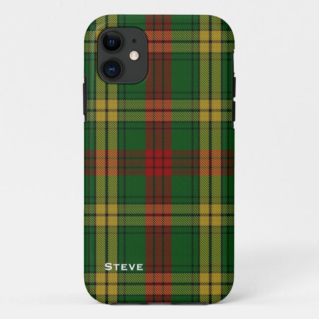 MacMillan Clan Tartan Plaid iPhone 5S Case (Back)