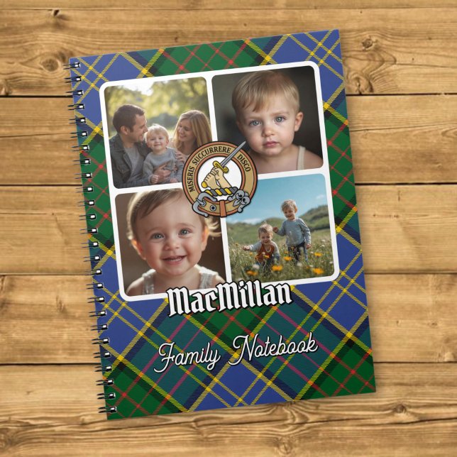 MacMillan Family Photo Collage Notebook (Creator Uploaded)