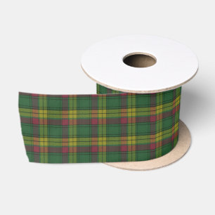 MacMillan Old Ancient Scottish Tartan Satin Ribbon