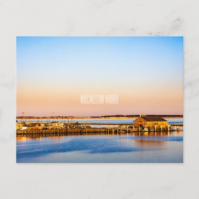 MacMillan Wharf  Postcard (Front)