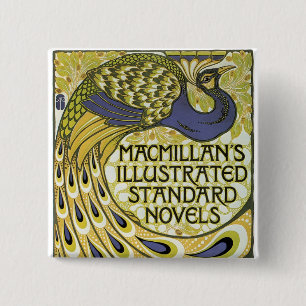 MacMillan's Peacock Edition 15 Cm Square Badge