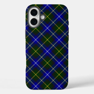 Macneil of Barra tartan blue green plaid iPhone 16 Plus Case