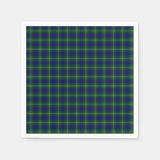 MacNeil Tartan Napkin (Front)