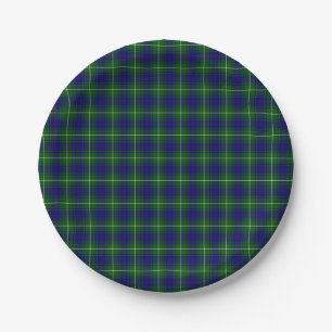 MacNeil Tartan Paper Plate