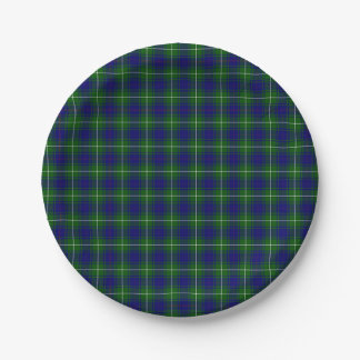 MacNeil Tartan Paper Plate