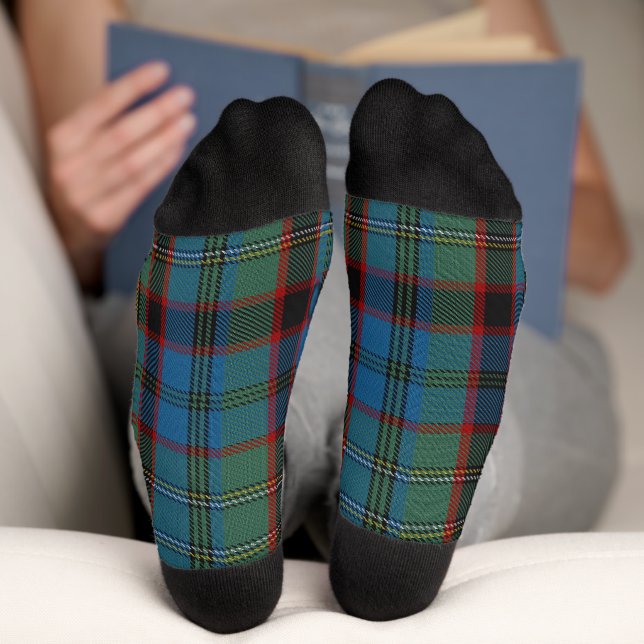 MacNicol Tartan Plaid Socks (Bottom)
