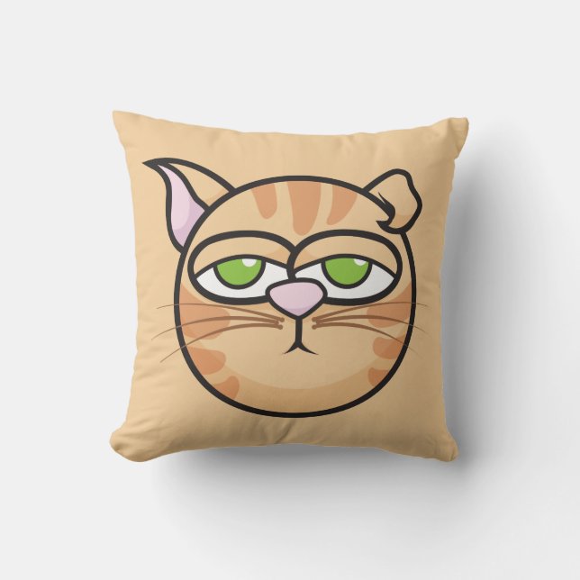 Macon And Friends: Mustard Pillow (Front)